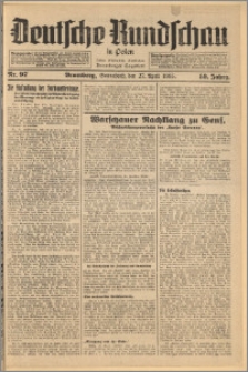 Deutsche Rundschau in Polen. J. 59, 1935, nr 97