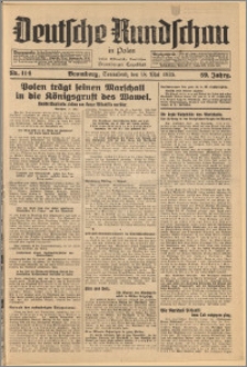 Deutsche Rundschau in Polen. J. 59, 1935, nr 114