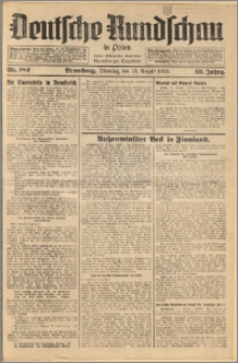 Deutsche Rundschau in Polen. J. 59, 1935, nr 184