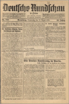 Deutsche Rundschau in Polen. J. 59, 1935, nr 186