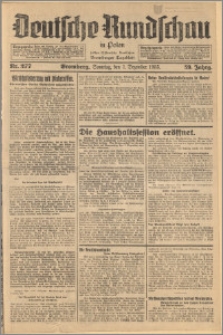 Deutsche Rundschau in Polen. J. 59, 1935, nr 277
