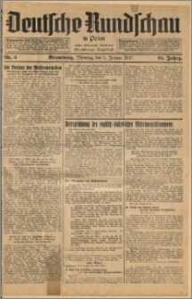 Deutsche Rundschau in Polen. J. 61, 1937, nr 3
