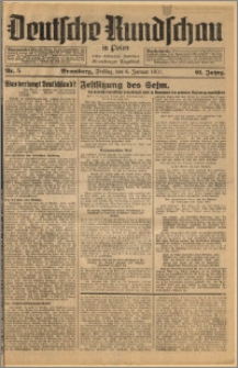 Deutsche Rundschau in Polen. J. 61, 1937, nr 5