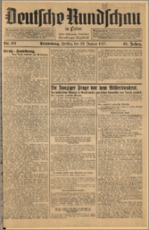 Deutsche Rundschau in Polen. J. 61, 1937, nr 23