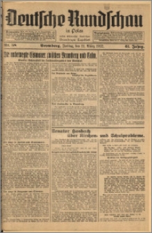 Deutsche Rundschau in Polen. J. 61, 1937, nr 58
