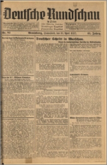 Deutsche Rundschau in Polen. J. 61, 1937, nr 81