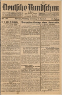 Deutsche Rundschau in Polen. J. 61, 1937, nr 158