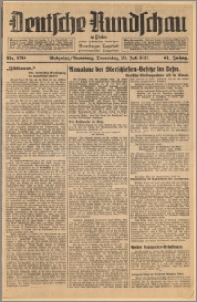 Deutsche Rundschau in Polen. J. 61, 1937, nr 170