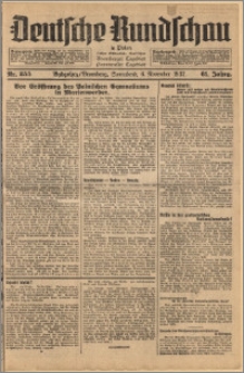 Deutsche Rundschau in Polen. J. 61, 1937, nr 255