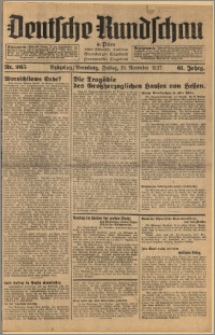 Deutsche Rundschau in Polen. J. 61, 1937, nr 265