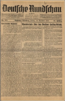 Deutsche Rundschau in Polen. J. 61, 1937, nr 271