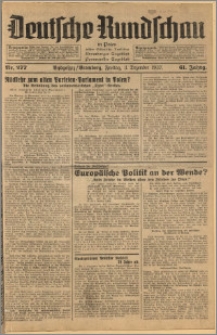 Deutsche Rundschau in Polen. J. 61, 1937, nr 277