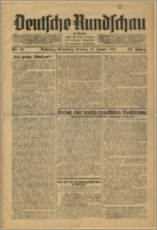Deutsche Rundschau in Polen. J. 62, 1938, nr 18