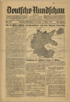 Deutsche Rundschau in Polen. J. 62, 1938, nr 62
