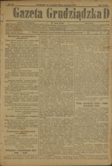 Gazeta Grudziądzka 1917.09.20 R.23 nr 111 + dodatek