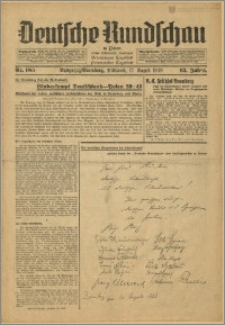 Deutsche Rundschau in Polen. J. 62, 1938, nr 185