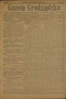 Gazeta Grudziądzka 1917.09.22 R.23 nr 112 + dodatek