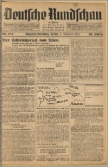 Deutsche Rundschau in Polen. J. 62, 1938, nr 252