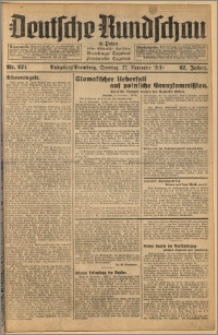 Deutsche Rundschau in Polen. J. 62, 1938, nr 271