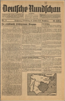 Deutsche Rundschau in Polen. J. 63, 1939, nr 15