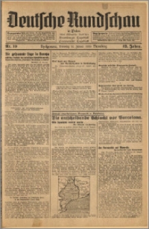 Deutsche Rundschau in Polen. J. 63, 1939, nr 19