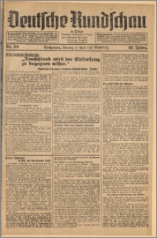 Deutsche Rundschau in Polen. J. 63, 1939, nr 78