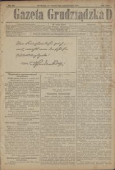 Gazeta Grudziądzka 1917.10.02 R.23 + dodatek
