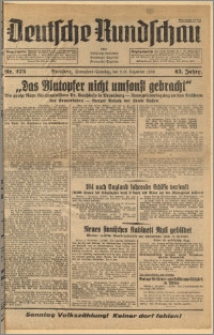Deutsche Rundschau. J. 63, 1939, nr 275