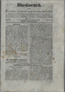 Biedaczek : czyli mały i tani tygodnik dla biednego ludu, 1850.04.06 R. 3 nr 1