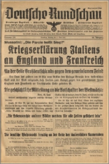 Deutsche Rundschau. J. 64, 1940, nr 135