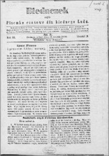 Biedaczek : czyli mały i tani tygodnik dla biednego ludu, 1850.04.10 R. 3 nr 2