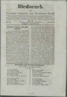 Biedaczek : czyli mały i tani tygodnik dla biednego ludu, 1850.05.04 R. 3 nr 9