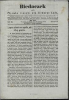 Biedaczek : czyli mały i tani tygodnik dla biednego ludu, 1850.06.08 R. 3 nr 18