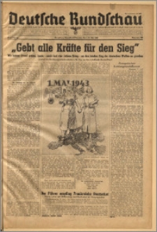 Deutsche Rundschau. J. 67, 1943, nr 102