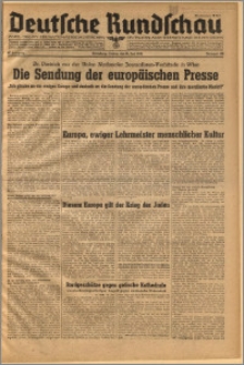 Deutsche Rundschau. J. 67, 1943, nr 148