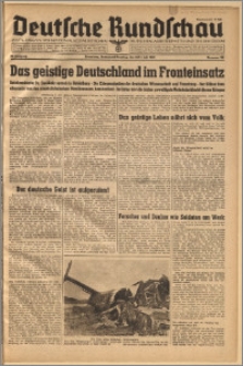 Deutsche Rundschau. J. 67, 1943, nr 161