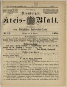 Bromberger Kreis-Blatt, 1873, nr 12