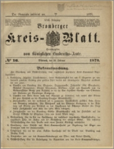 Bromberger Kreis-Blatt, 1873, nr 16