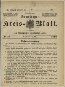 Bromberger Kreis-Blatt, 1873, nr 17