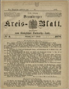 Bromberger Kreis-Blatt, 1874, nr 2