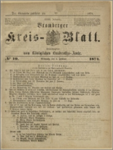 Bromberger Kreis-Blatt, 1874, nr 10