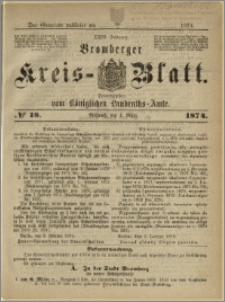 Bromberger Kreis-Blatt, 1874, nr 18
