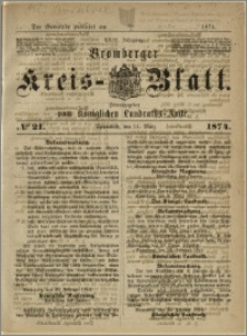Bromberger Kreis-Blatt, 1874, nr 21