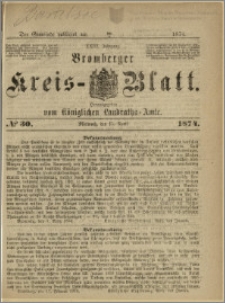 Bromberger Kreis-Blatt, 1874, nr 30