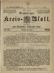Bromberger Kreis-Blatt, 1874, nr 54