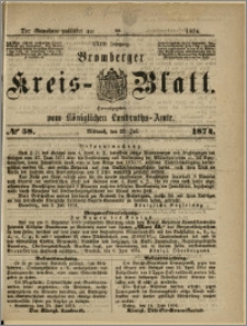 Bromberger Kreis-Blatt, 1874, nr 58