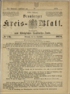 Bromberger Kreis-Blatt, 1874, nr 74