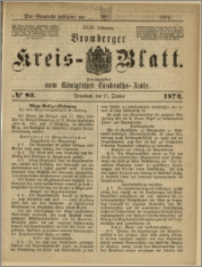 Bromberger Kreis-Blatt, 1874, nr 83