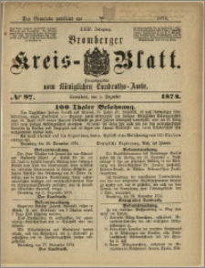 Bromberger Kreis-Blatt, 1874, nr 97