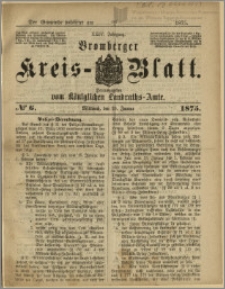 Bromberger Kreis-Blatt, 1875, nr 6